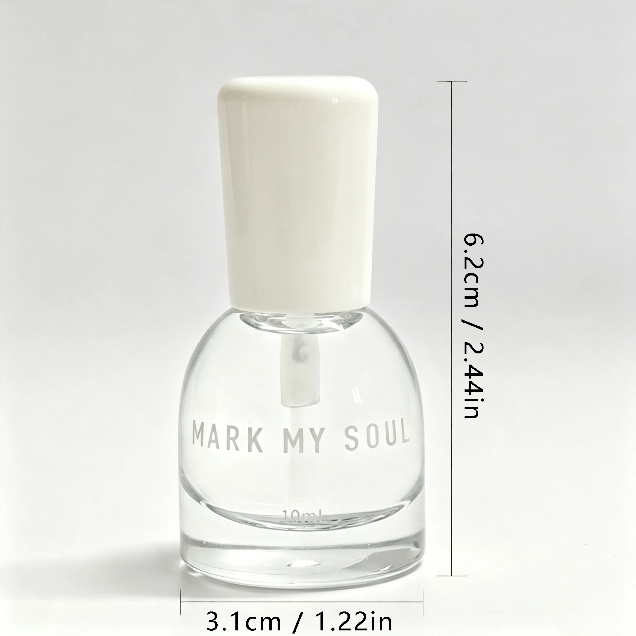 MARK MY SOUL Gloss Top Coat Nail Polish, Shiny Protective Top Coat, Quick Air Dry, Prevent Chipping, Nourishing Gentle Formula,