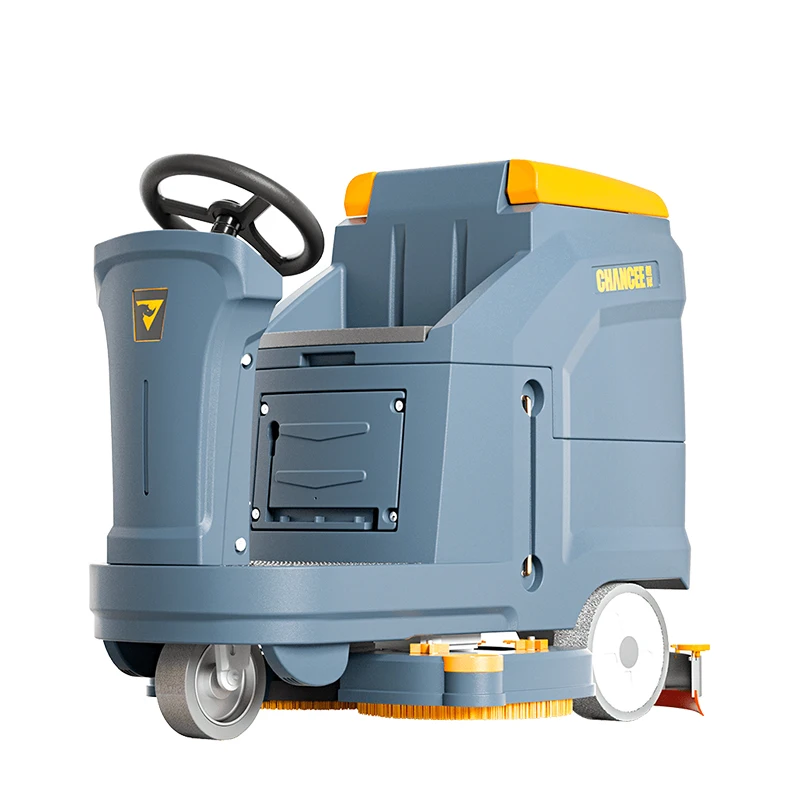 K70 Industrial Floor Washer Ride-on Compact Cleaning Machine Floor Scrubber Dryer