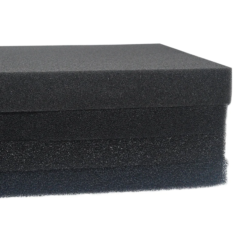 Gąbka filtracyjna do akwarium Bawełna biochemiczna Czarny akwarium Staw Bio Foam Media Pompa wodna Podkładka filtracyjna Skimmer Akcesoria akwariowe