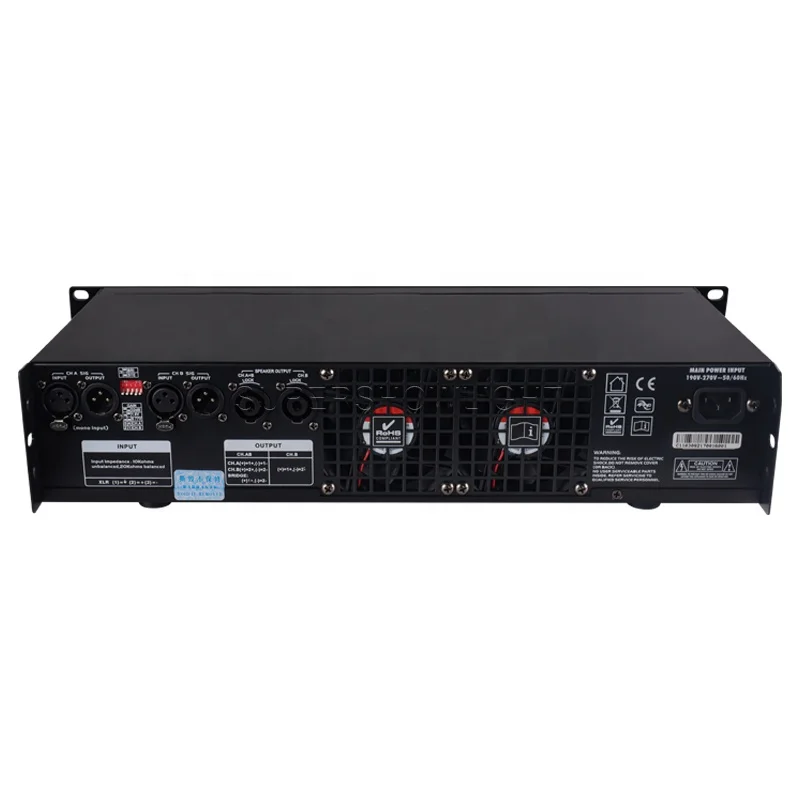 

# forCA20 4 мА, 8 мА, 2000, 2400 Вт, 1U, 2-канальный аудиоусилитель мощности класса D, профессиональный