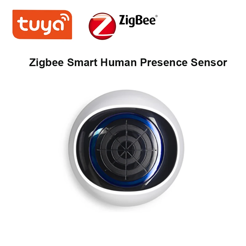 

Tuya Zigbee Human Presence Sensor Radar Wave 5.8G Millimeter Wave Dazzling Indicator Tuya APP Real Time Monitoring for Life