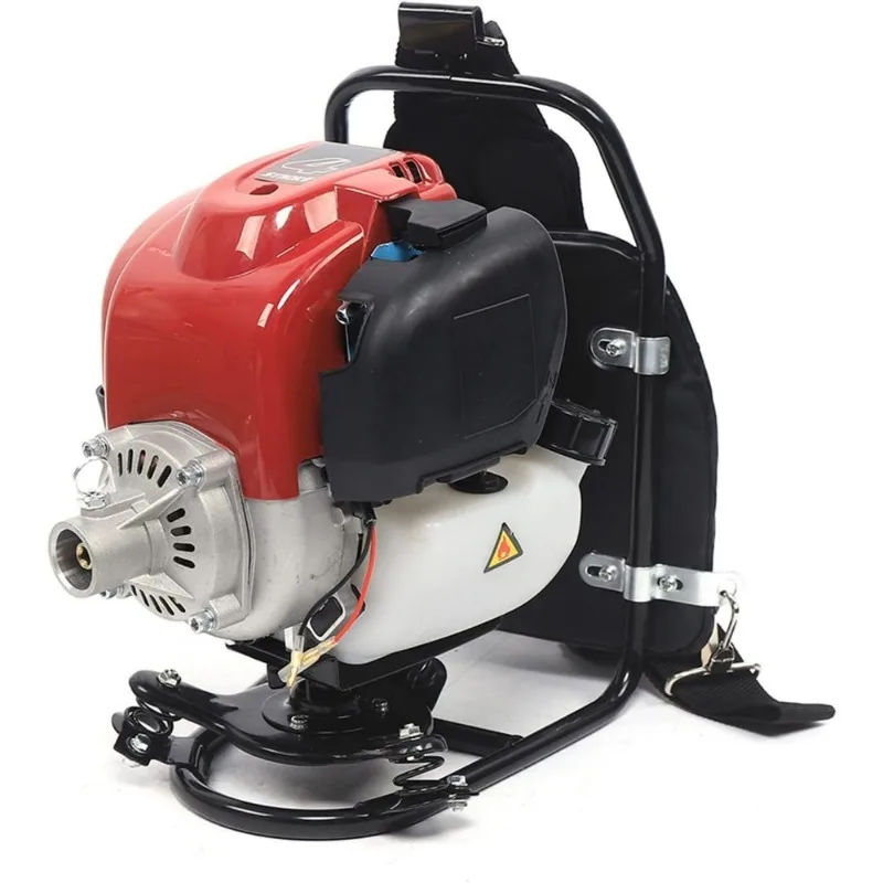 Wacker de mauvaises herbes à essence 35,4 cc, 4 temps, 1kw, 4500-8500 tr/min, coupe-bord de pelouse à dos