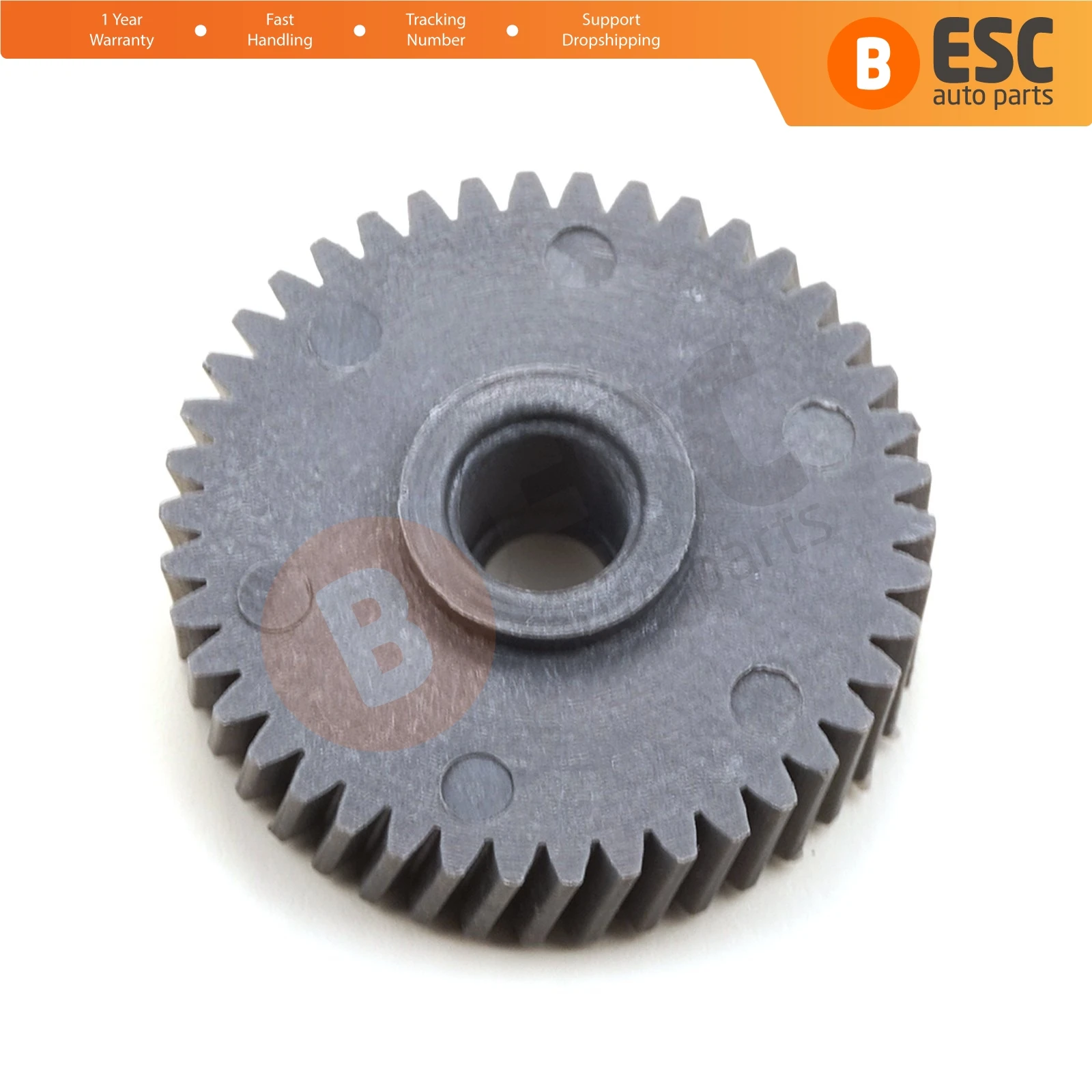 ESC Auto Parts EGE556 Power Seat Adjustment Motor Gear 42-Teeth for Porsche Cayenne  Outer Diameter: 31.84 mm Hole Diameter:7 mm