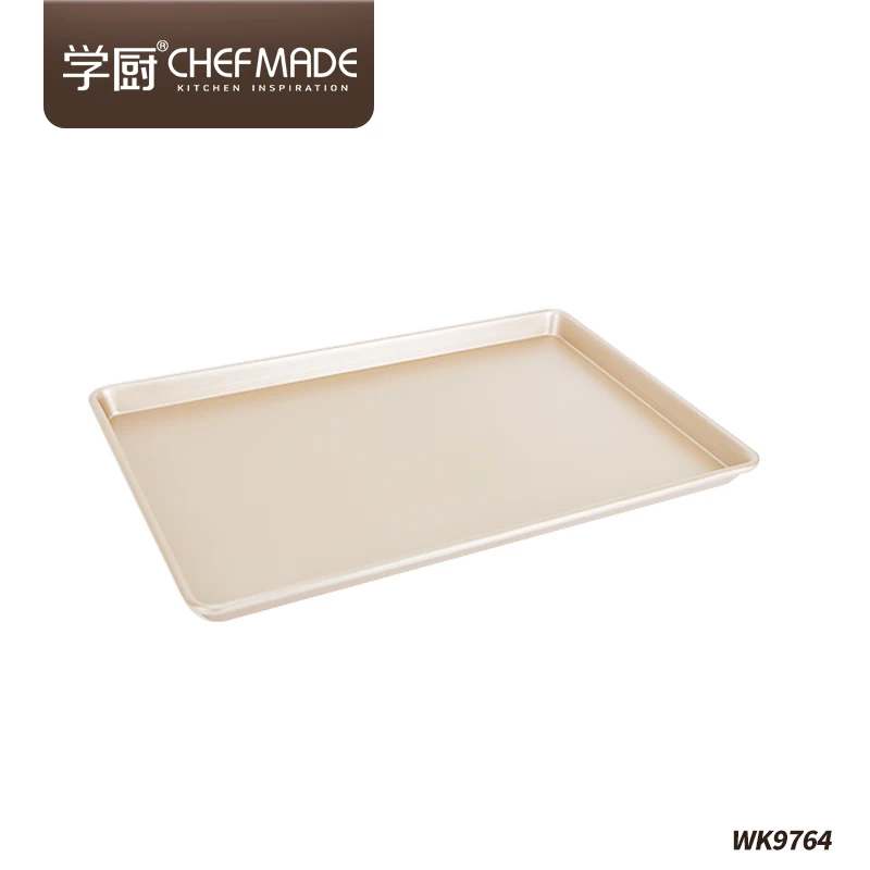 Commercial Bakeware Professional Rectangle Aluminum Baking Pan Tray Suitable for Bread and Cake
