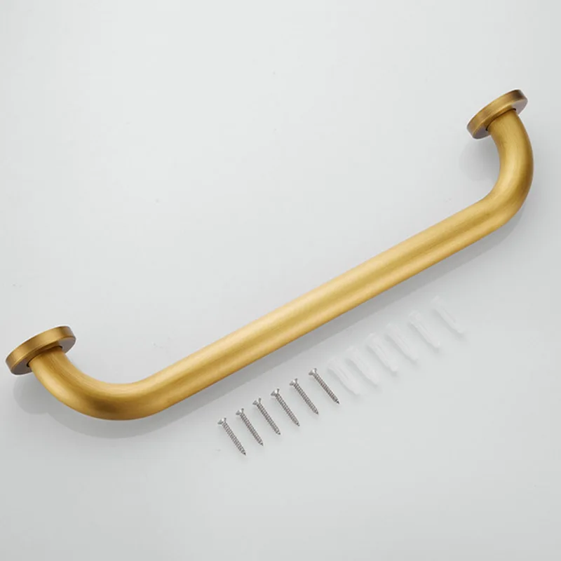 Anti-Slip Bathroom Grab Bar, Antique Bronze Toilet/Shower Safety Rail, Elderly Support Handle