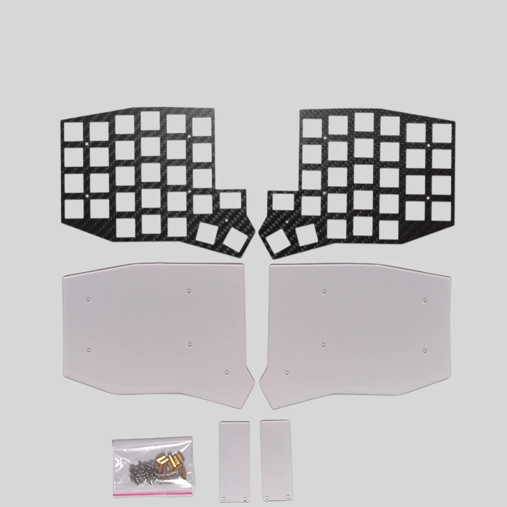 Sofle Choc/MX Split-Tastatur-PCB-Kit, 52-Tasten-Layout, individuelles Zubehör für dünne ESD-kabelgebundene oder kabellose mechanische Tastatur