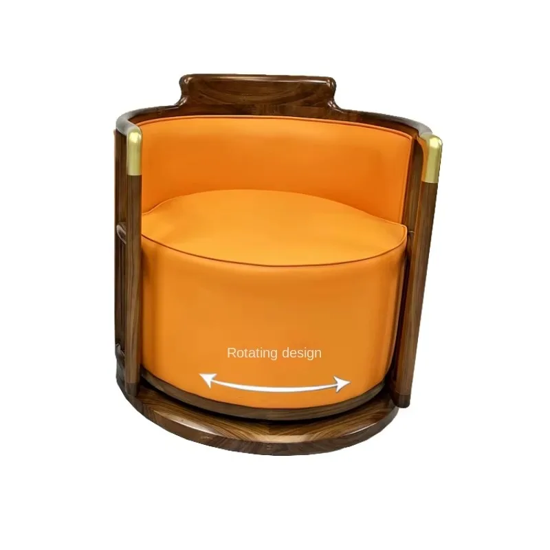 

Rotating Single-Seat Sofa Chair Solid Wood
