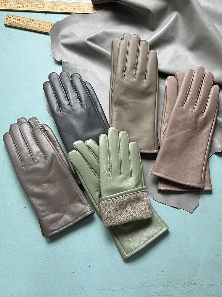 gants-chauds-en-cuir-pour-hommes-gants-de-conduite-d'hiver-longueur-moyenne-25-cm-gants-en-laine-de-peau-de-mouton-gants-sans-doigts-pour-l'hiver