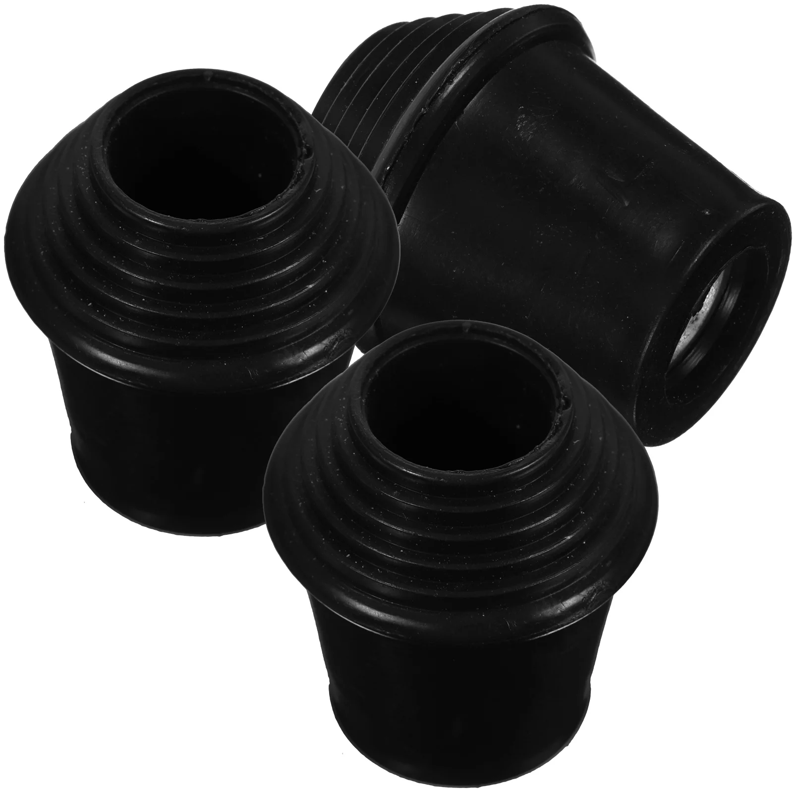 

3 Pcs Drum Leg Bracket Pads Brackets Protector Snare Practice Stand Hardware Rubber Feet Legs Parts