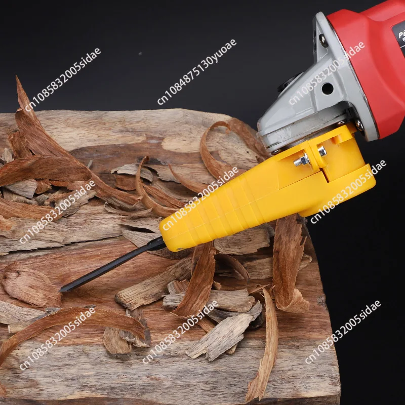 1SET Wood Carving Electric Chisel Changed Angle Grinder Into Power Chisel Woodworking Tool