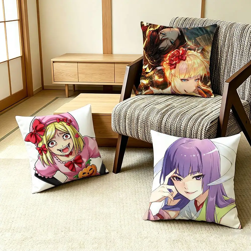 Umineko When They Cry Visual Novel Game   Pillow Case Pattern Printed Pillowcase For Living Room Sofa Cushion Cover