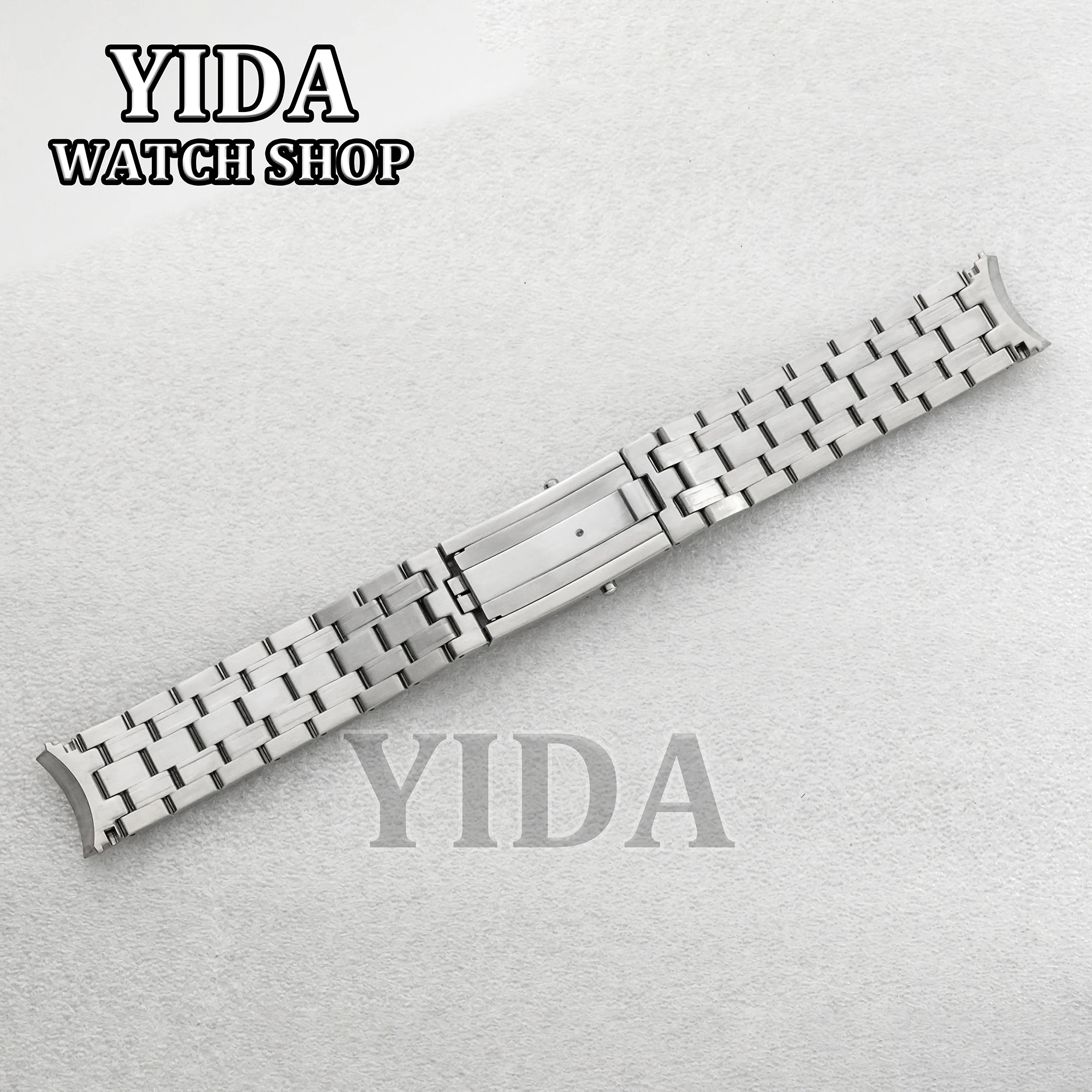 Watch Band Stainless Steel Silver PVD Black Strap Bracelet Watch Accessories For Seamaster 300 NH35 NH36 Movement Replacements