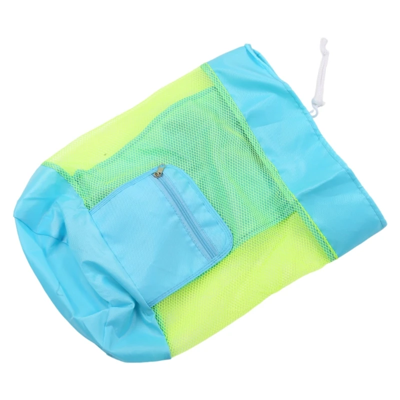 Mochila impermeable, bolso hombro para juego agua con correa con cordón, bolsa malla para almacenamiento para niños, y