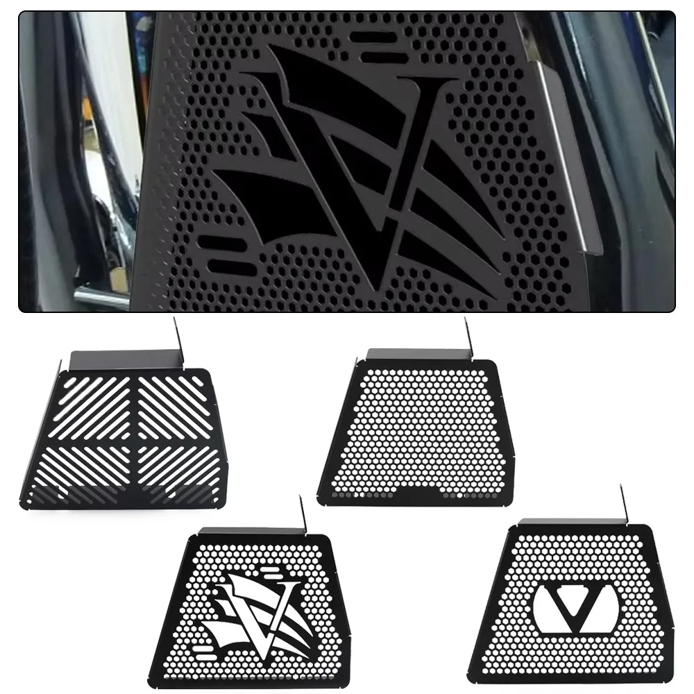 Para Victory Cruiser Vegas /Jackpot /Hammer /Sport / Vegas 8 bolas/King Pin/Judge/Highball Protector de parrilla de enfriador de agua y aceite