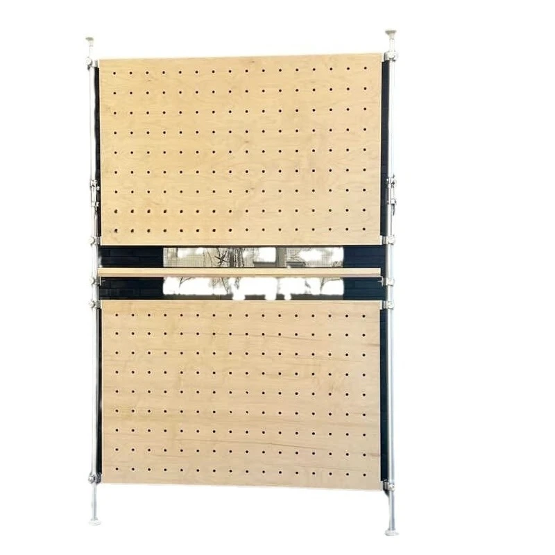 

Ocean board display stand Floor to wall Hole board jewelry sample Wall storage rack