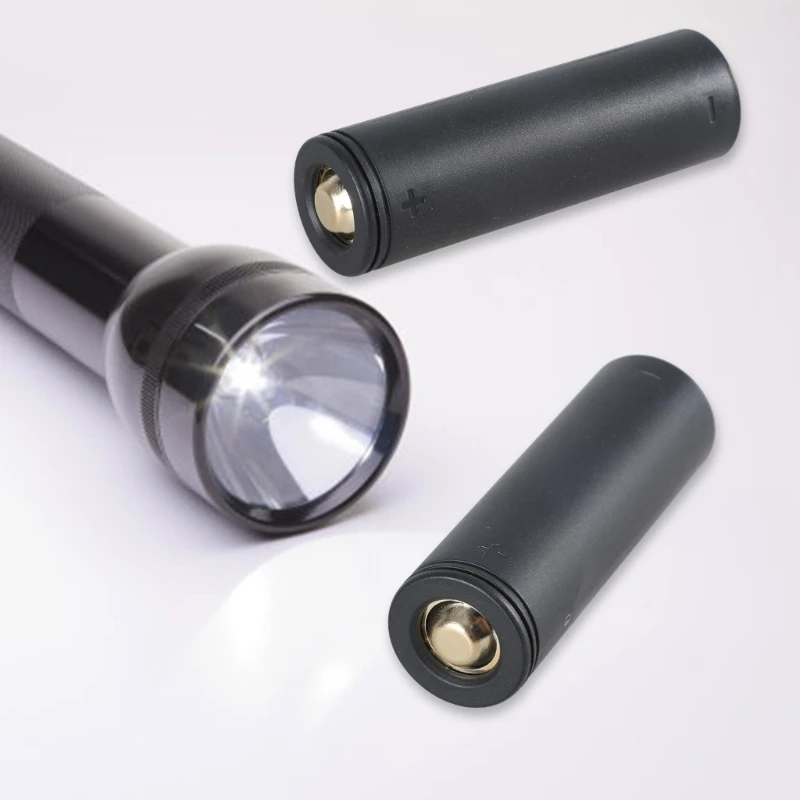 Versatility 18650 To 21700 Battery Converter,High Conductivity Adaptor Holder For Flashlight Seamlessly Power