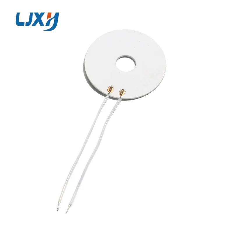 LJXH 12V 20V 24V 36V 48V MCH Heating Element Plate OD 32MM ID 12MM Defrosting Small Ceramic Heater Sheet 100C 150C 280C 430C