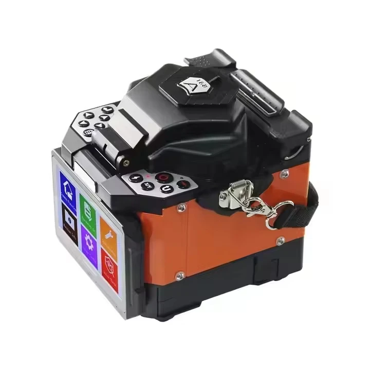 FT168A High Accuracy Fiber Optical Fusion Splicer 6 Motors Optical Core Welder Quick Splicing