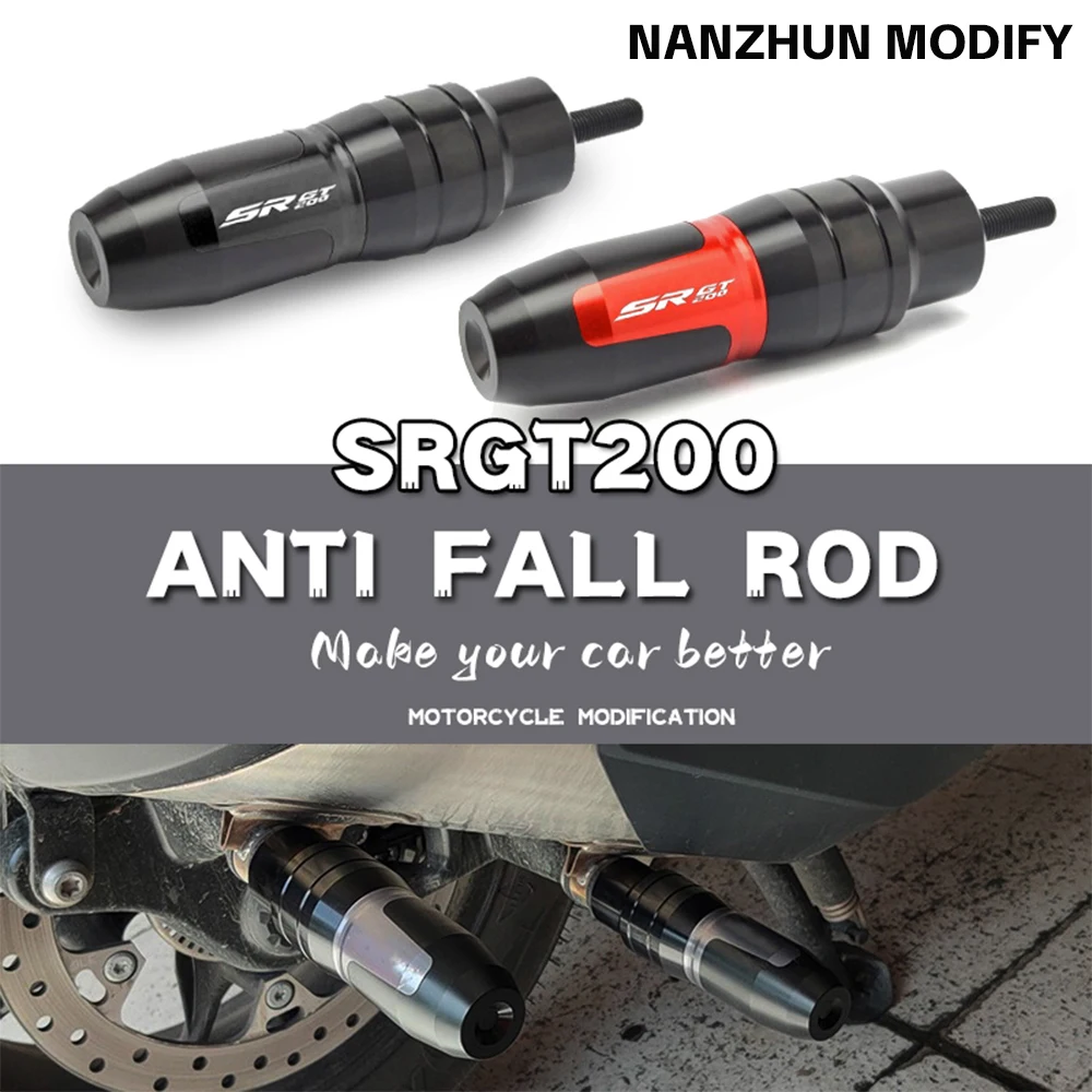 

Выхлопная труба мотоцикла, защита от падения, шариковая защита заднего колеса, защита от падения, для Aprilia SR GT 200 Srgt 200