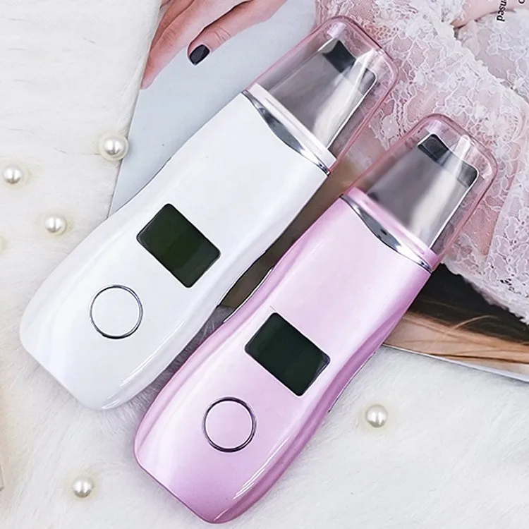 เครื่องขจัดสิวเสี้ยนอัลตราโซนิก Smart Library ผลิตจากวัสดุ ABS สำหรับทำความสะอาดผิวหน้า ขจัดสิวอุดตัน ทำความสะอาดรูขุมขน ชุดอุปกรณ์ขัดผิว