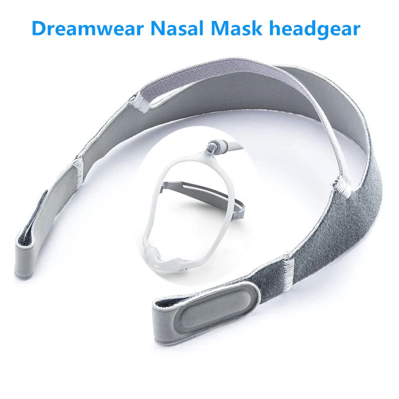 Nasal Mask Accessories for DreamWear Nasal CPAP Mask Replacement Headgear Four Cushions Frame and Spare Parts for Sleep Apnea