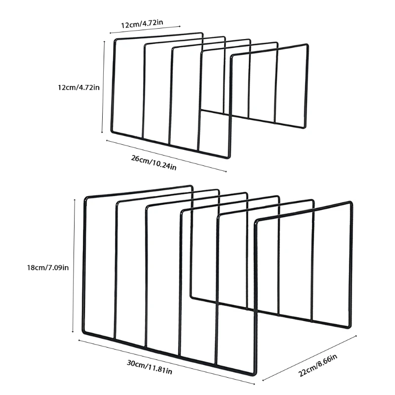 Wrought Iron for Creative Exhibit Stand Bookshelf for LP Record Rack for TRIANGLE Book Magzine Holder Desk Record Storage