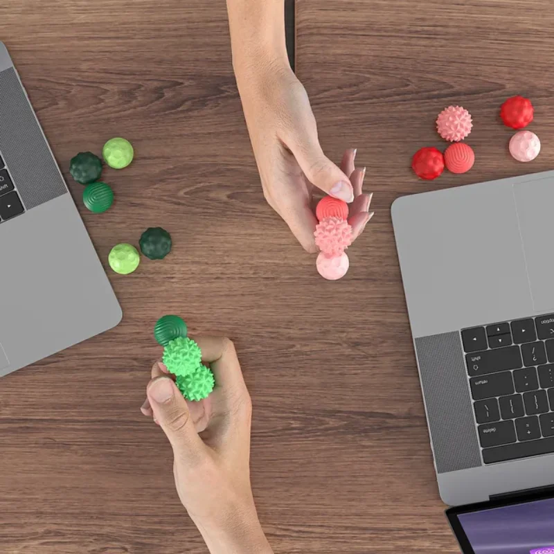 4/8 pièces jouet magnétique Fidget EDC Anti-Stress jouets Fidgeting Antistress anxiété jouet sensoriel balles magnétiques pour enfant autisme tdah