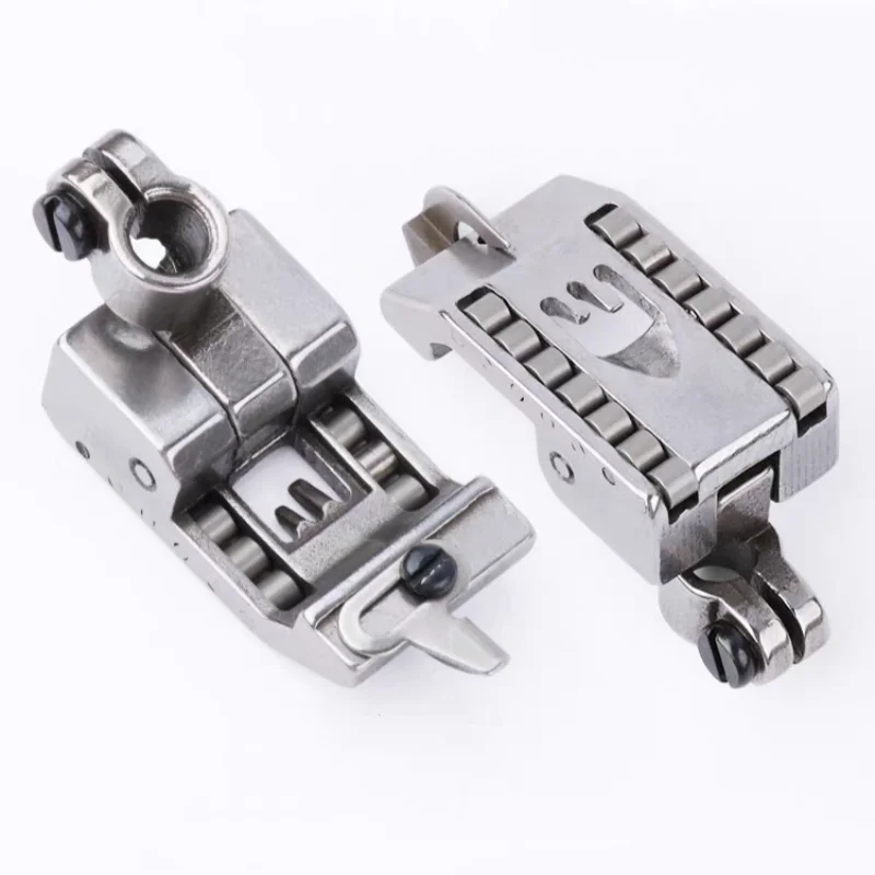 Stretch sewing machine roller presser foot W500  cart 5.6 needle spacing with adjustable thick material wheel with distribution