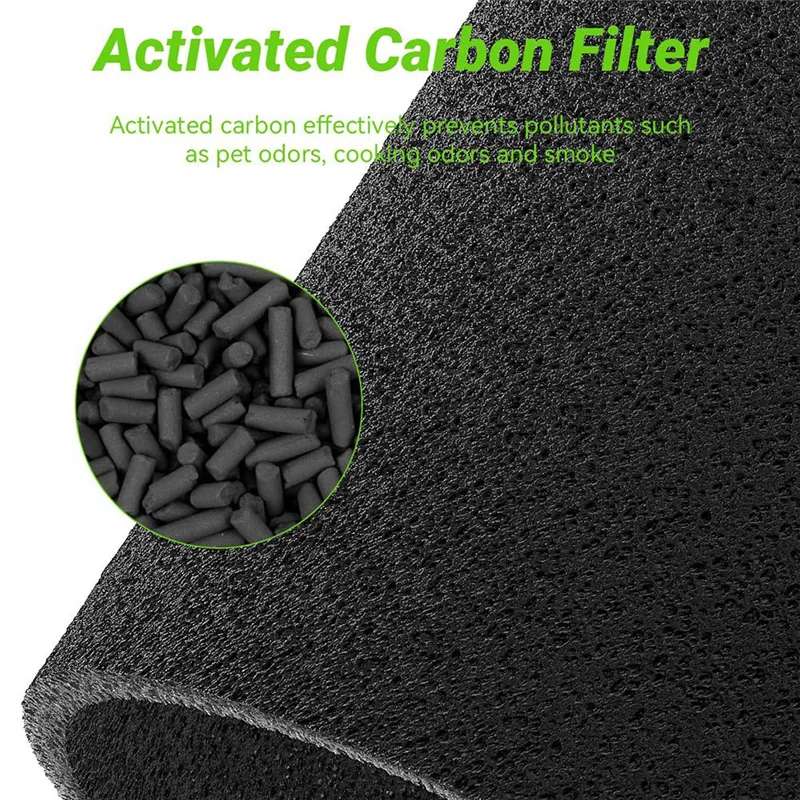 A83G-For BLUE Pure 311 Air Purifier Replacement HEPA Filter H13 HEPA+ Carbon Compatible With BLUEAIR Blue Pure 311