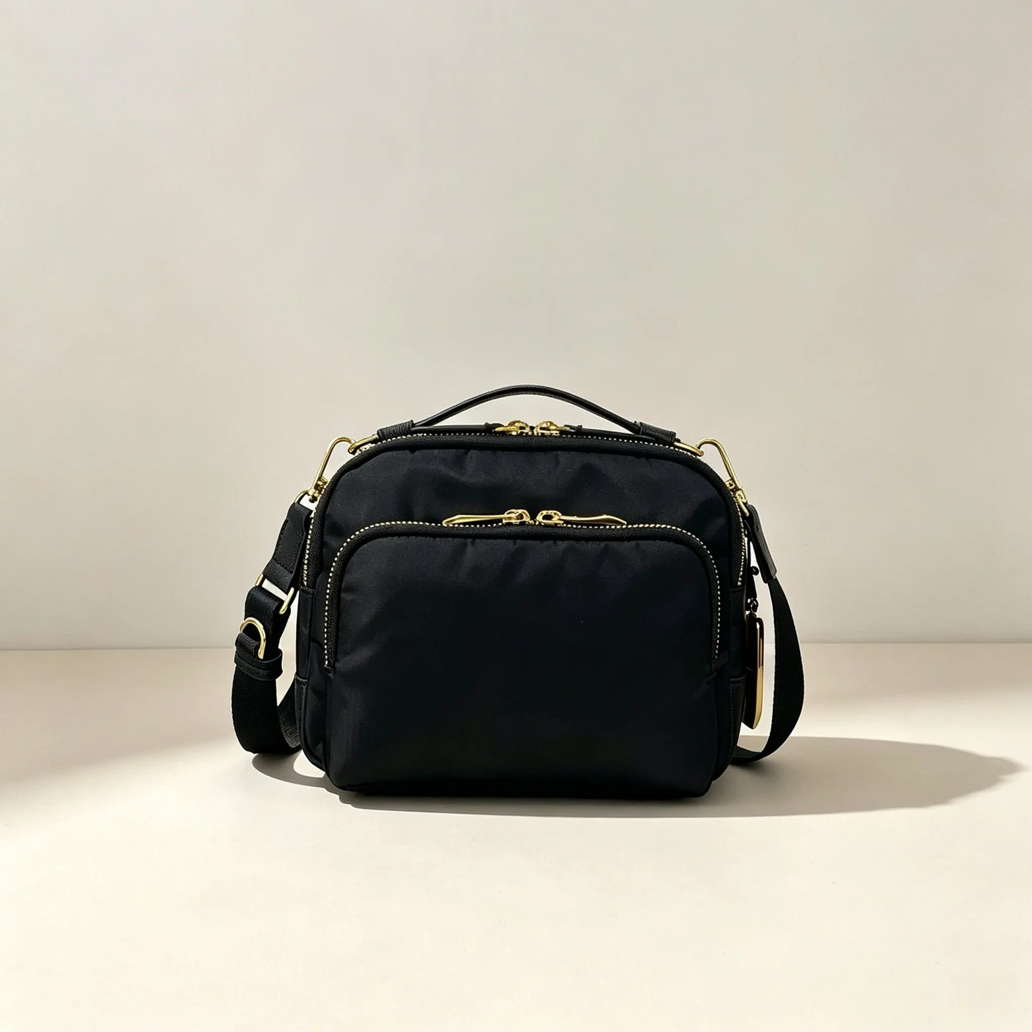 Women’s Water Resistant Small Crossbody Bag, Minimalist Single Shoulder Purse for Business & Casual Daily Use