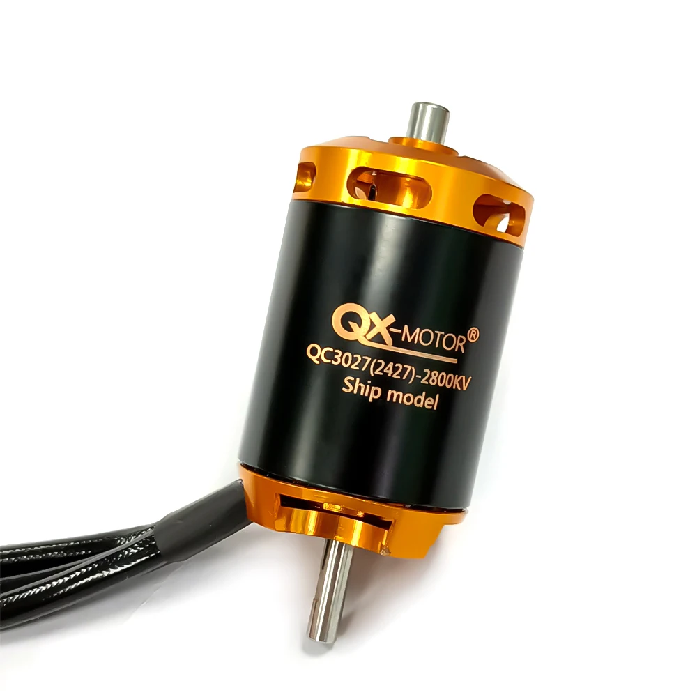 QX-MOTOR QF2827 3800kv 3500KV 2300kv 2600kv 1800kv Brushless Motor 3-6S for FMS 70mm EDF for rc airplanes Parts
