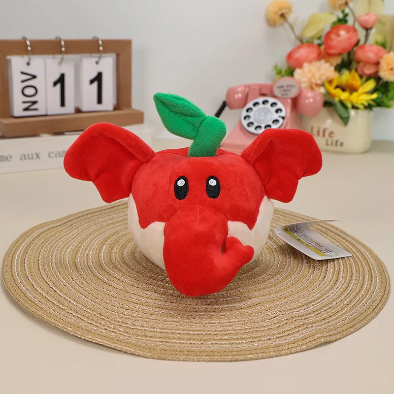 Elephant Apple Bananas Fruit Plush Toys Yoshi Condart Condart Diddy Kong Monkey Doll Filling  Soft Cute Gift for Boy Girl