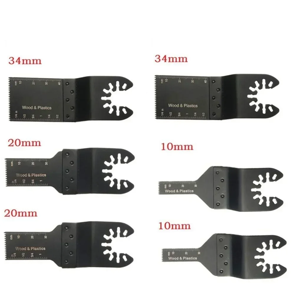 6pcs Oscillating Multi Tool Circular Saw Blade For Renovator Power Cutting Power Tool Accessories For Cutting Wood Plastic