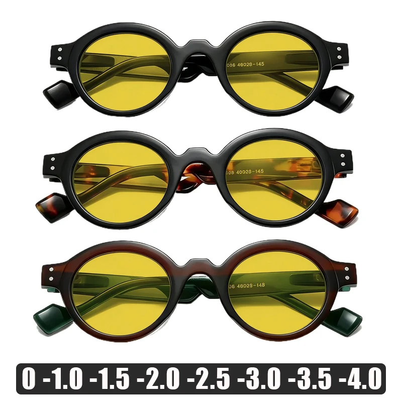 

2026 New Anti-Blue Light Night Vision Glasses for Myopia Unisex Classic Driving Anti-Glare Eyewear Minus Diopter 0 To -4.0