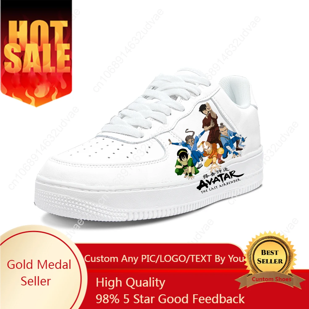 

Avatar The Last Airbender Casual Shoes Platform Shoe Sneakers Mens Womens Teenager Flats Custom Made Sneaker Graffiti Footwear
