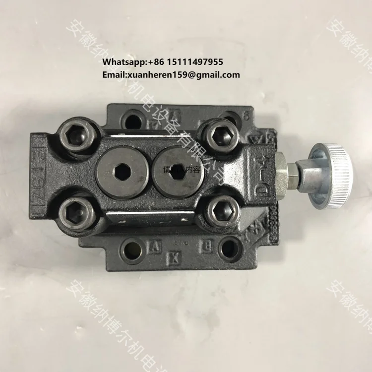 Parker Series R5V 2-Way Poppet Type Solenoid Hydraulic Valves R5V1043312A1 Pressure Relief Valves