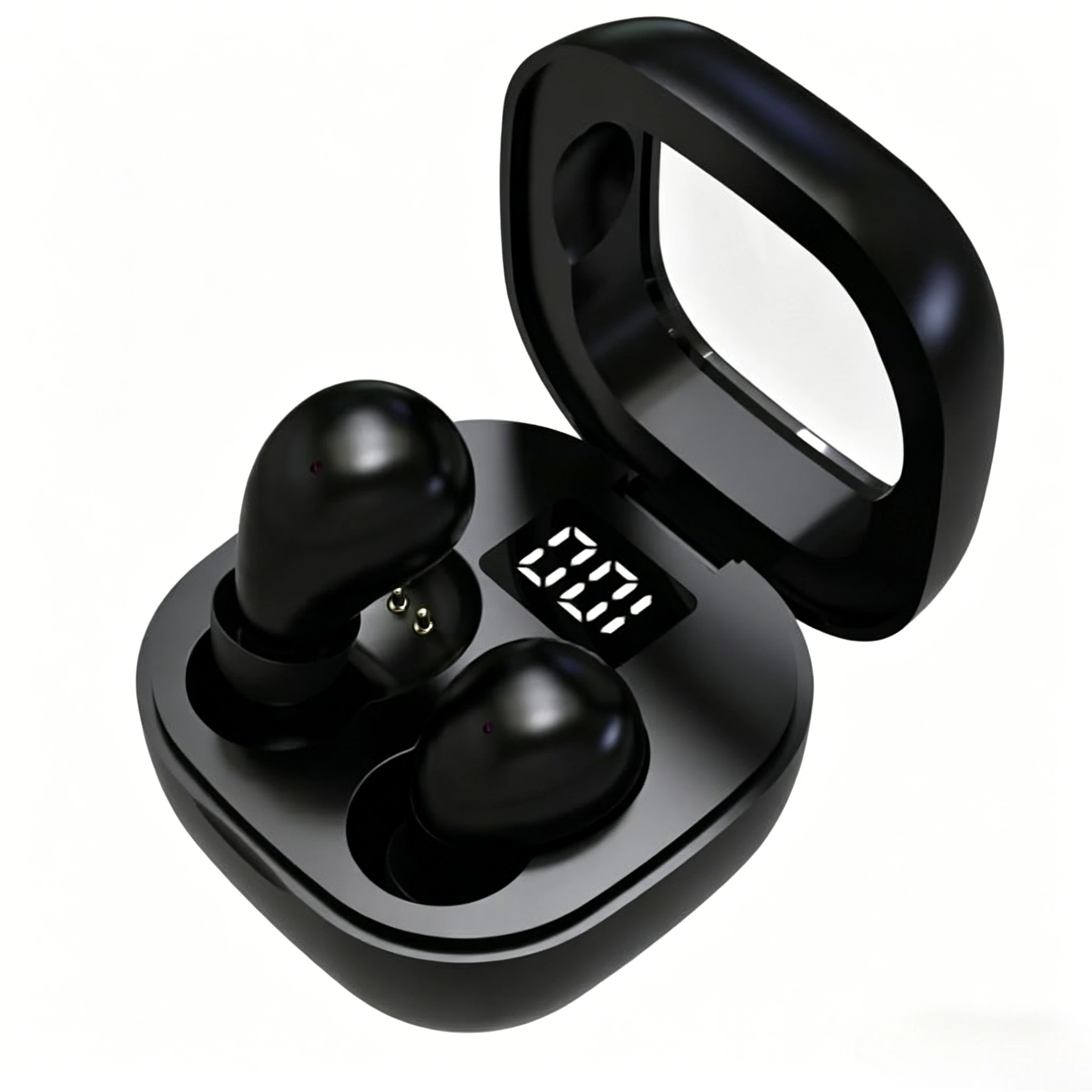 Super Mini Earphones Hidden Bluetooth Earbuds HIFI Stereo Noise
