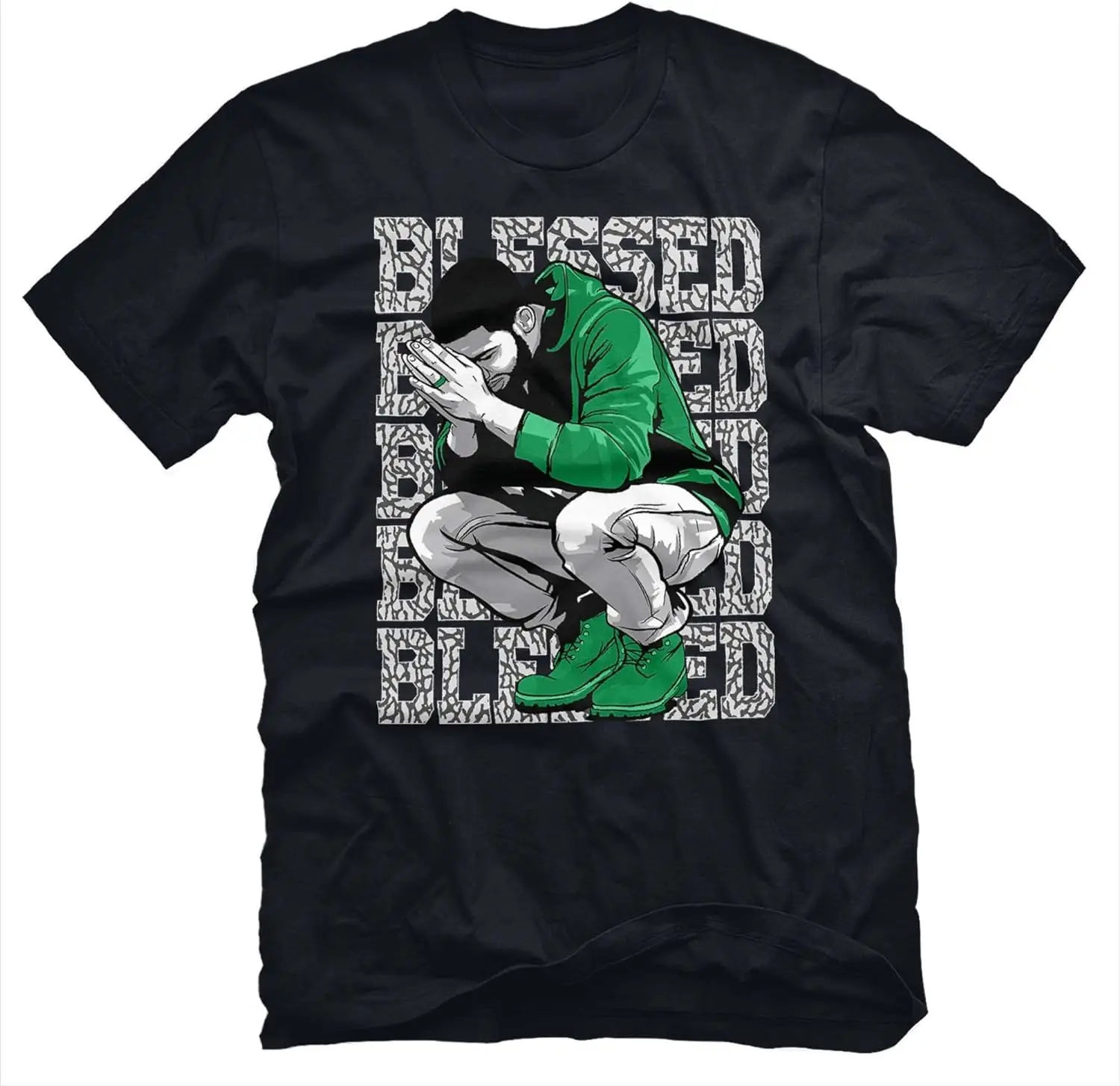 Camisa verde pino Jordan 3, camiseta personalizada para combinar con las zapatillas Retro, verde pino