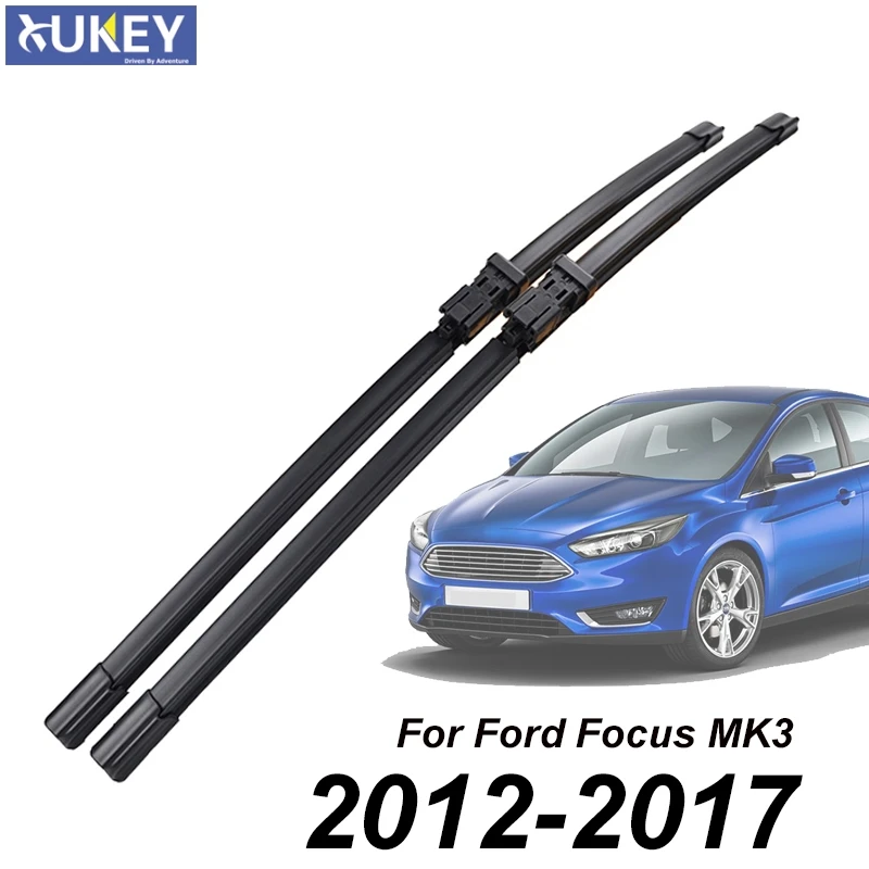 Xukey 2Pcs Front Windshield Wiper Blades Set For Ford Focus 3 MK3 2012 2013 2014 2015 2016 2017 28\