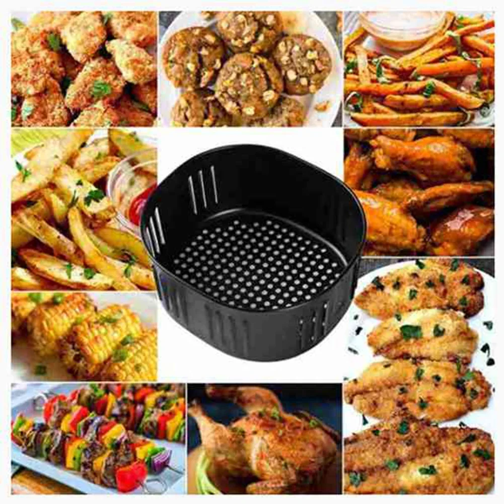 Air Fryer Replacement Basket for Power XL DASH Gowise 5.5Qt Air Fryer and All Air Fryer Oven,Air Fryer Accessories