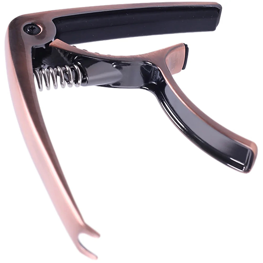 

Capo Guitar Acoustic Universal Metal for Ukulele Tuner Quick Release Zinc Alloy Man Sliding
