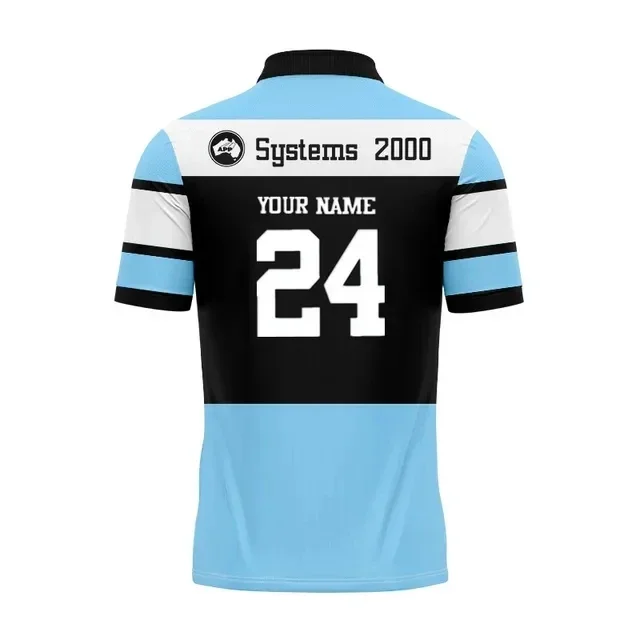 Customization 1988 Cronulla Sharks Retro Rugby Jersey Kids - Women's - Men's Size: S-5XL（Print Custom Name Number）