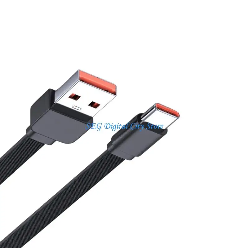 

U75B Type C Cable 120W Fast Charging USB To Type C Male to Male Data Transfer Cable Replacement For Phone Accessories