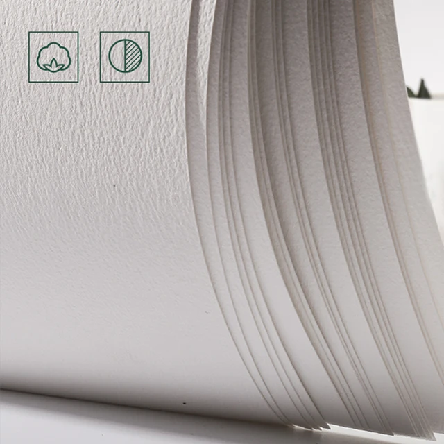 100% Cotton Watercolor Paper Sealing Pad 32K 16K 20Sheets 300gsm Painting Book For Artist Painting Supplies 3 100% Cotton Watercolor Paper Sealing Pad 32K 16K 20Sheets 300gsm Painting Book For Artist Painting Supplies 3