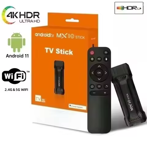 Wholesale MX10 TV Stick RK3228A HDR IPTV 4K Smart TV Dongle Dual Wifi 1GB 8GB 4 Core 64bit Android TV Box With Remote Control