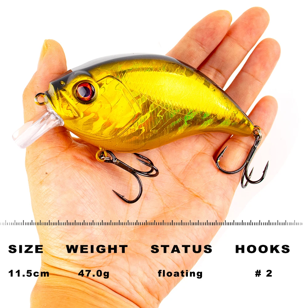 Magnisher Crankbait di grandi  - Fishing Hook Size recensione e prezzo
