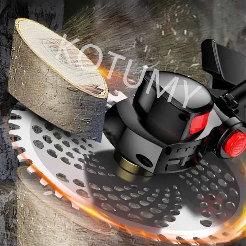 KOTUMY Ladespannung: AC110-240V Akku-Rasenmäher, bürstenloser elektrischer Rasenmäher, Teleskop-Rasenmäher mit einstellbarem Winkel