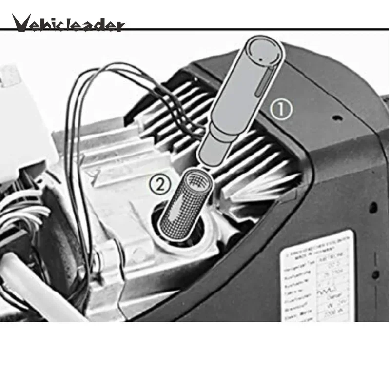 252069100102 layar Plug cahaya dengan alat 2 buah untuk pemanas eberspacer Airtronic D2 D4 D pemanas parkir udara Diesel