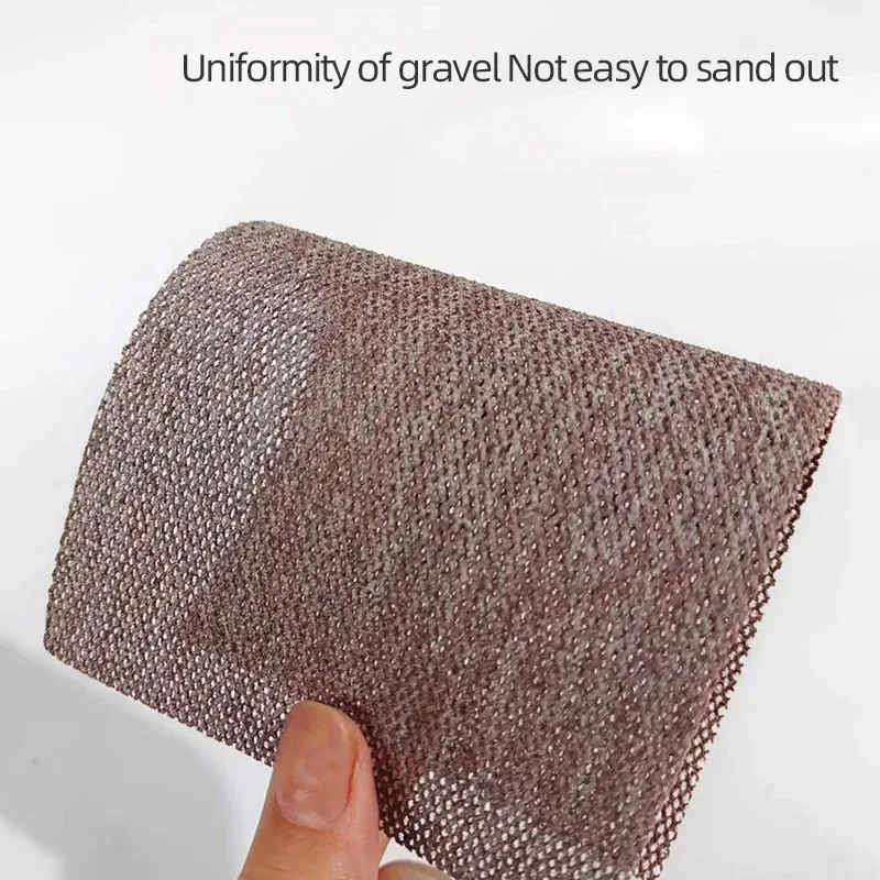 ورق كاشط جاف مستطيل، ورق صنفرة شبكي لـ FESTOOL، Mirka، وما إلى ذلك، ورق صنفرة، 80-400 حبيبة، قماش داعم، 90 × 180 مم #3