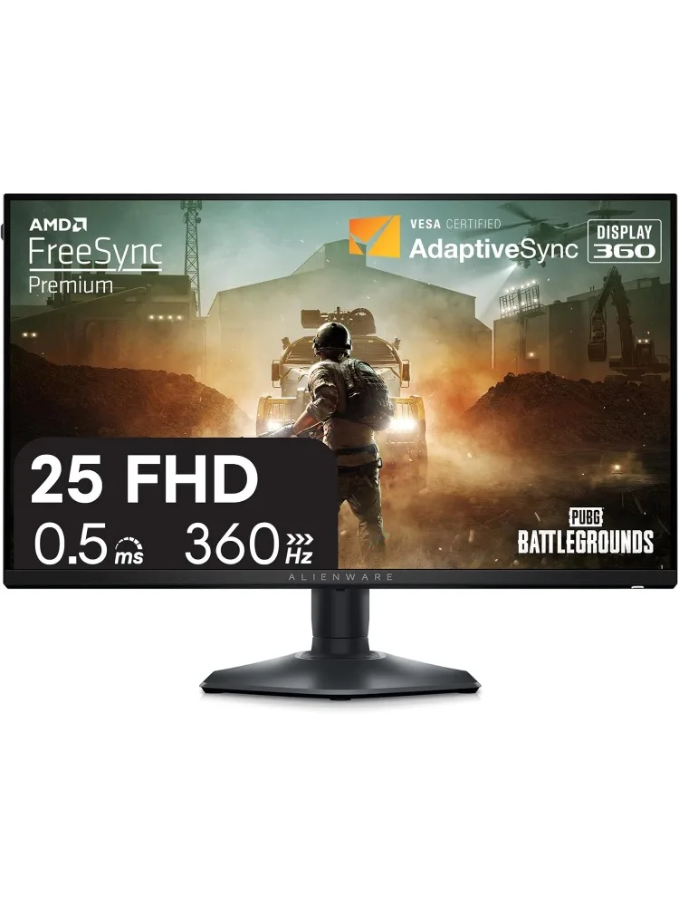 شاشة ألعاب 25 AW2523HF مقاس 24.5 بوصة IPS LED Full HD (1920 × 1080) شاشة 360 هرتز - AMD FreeSync - VESA - شاشة (USB، HDM)
